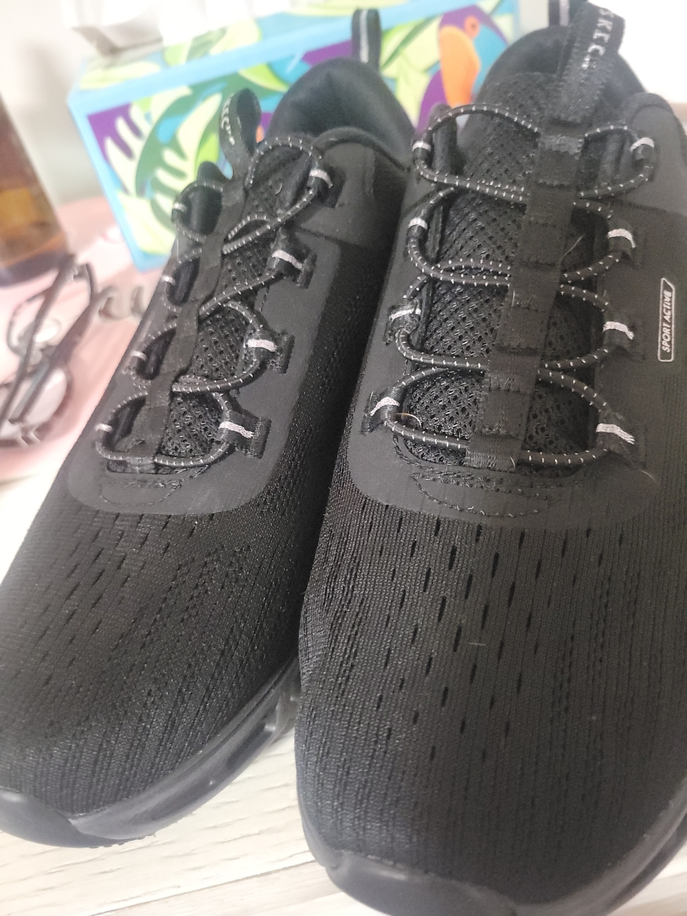 Womens Skechers Athletic Sneakers - Black